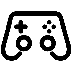 Gamepad Icon from Iconoir Regular Set