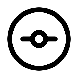 Git Circle Icon from Mynaui Line Set