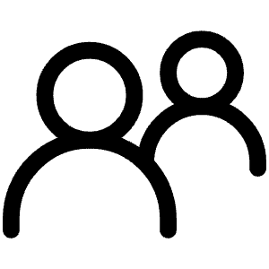 Group Icon from Iconoir Regular Set