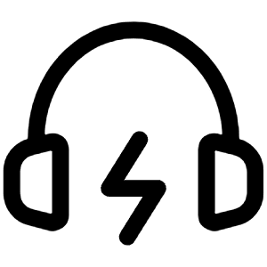 Headset Bolt Icon from Iconoir Regular Set