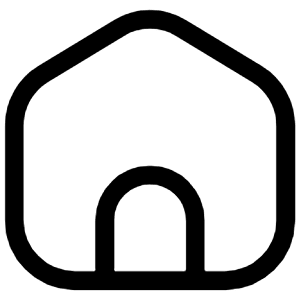 Home Simple Door Icon from Iconoir Regular Set