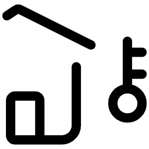 Home Temperature Out Icon from Iconoir Regular Set