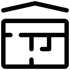 House Rooms Icon from Iconoir Regular Set