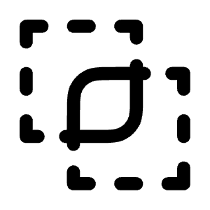 Intersect Icon from Mynaui Line Set