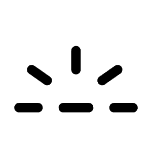 Keyboard Brightness High Icon from Mynaui Line Set