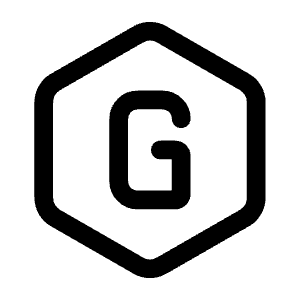 Letter G Hexagon Icon from Mynaui Line Set