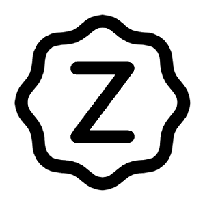 Letter Z Waves Icon from Mynaui Line Set