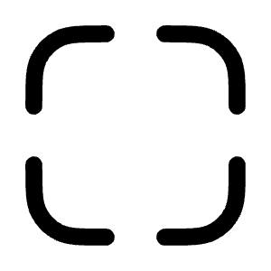 Maximize Icon from Mynaui Line Set