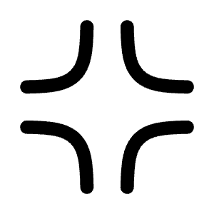 Minimize Icon from Mynaui Line Set