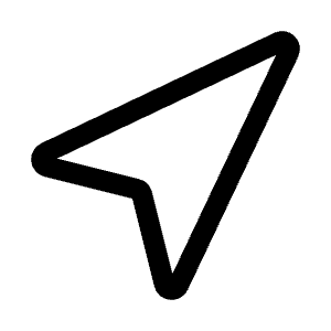 Navigation One Icon from Mynaui Line Set
