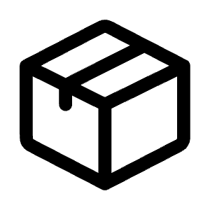 Package Icon from Mynaui Line Set