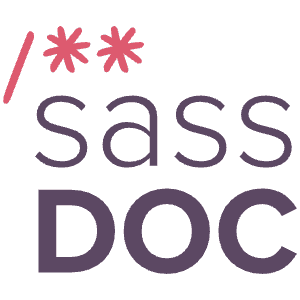 Sass Doc Icon from SVG Logos Set