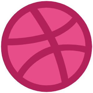 Dribbble Icon Icon from SVG Logos Set