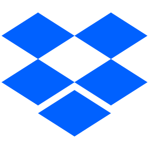 Dropbox Icon from SVG Logos Set