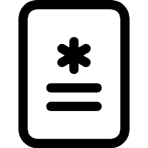 File Medical Icon from Bootstrap Set