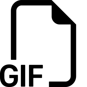 Filetype Gif Icon from Bootstrap Set