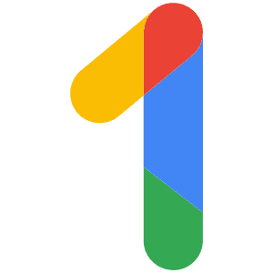 Google One Icon from SVG Logos Set