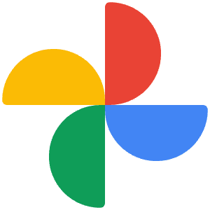 Google Photos Icon from SVG Logos Set