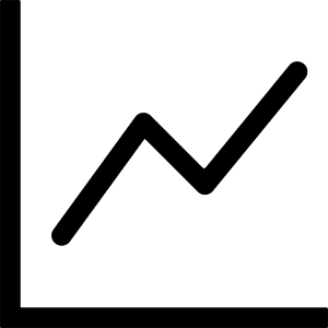 Graph Up Icon from Bootstrap Set