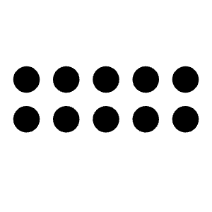 Grip Horizontal Icon from Bootstrap Set