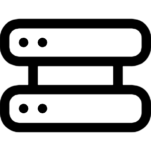 Hdd Rack Icon from Bootstrap Set