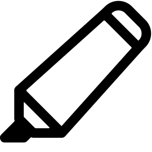 Highlighter Icon from Bootstrap Set