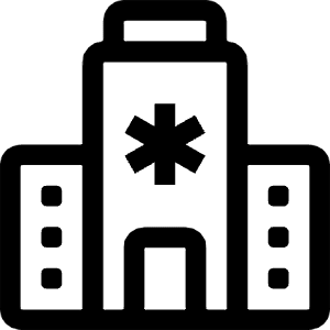 Hospital Icon from Bootstrap Set