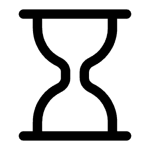 Hourglass Icon from Bootstrap Set