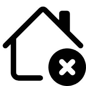 House X Icon from Bootstrap Set