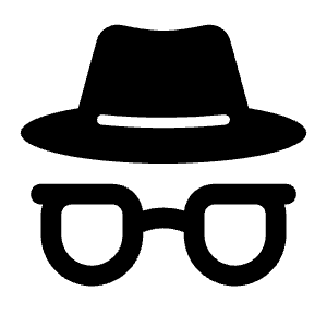 Incognito Icon from Bootstrap Set