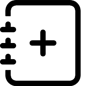 Journal Plus Icon from Bootstrap Set