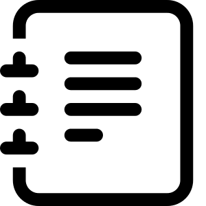 Journal Text Icon from Bootstrap Set