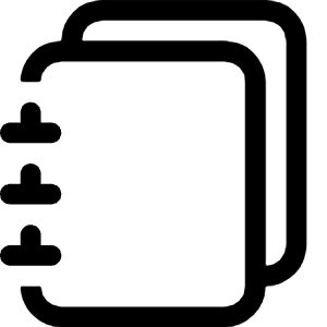 Journals Icon from Bootstrap Set