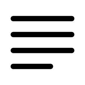 Justify Left Icon from Bootstrap Set