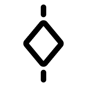 Keyframe Align Vertical Icon from Iconoir Regular Set