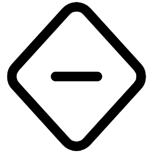 Keyframe Minus In Icon from Iconoir Regular Set