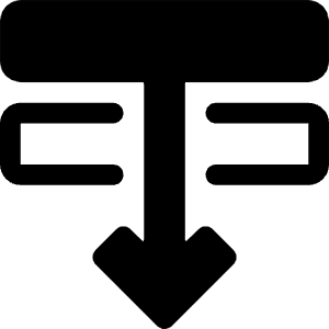 Layer Backward Icon from Bootstrap Set