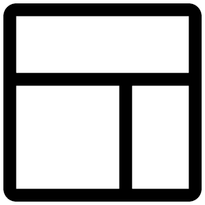 Layout Right Icon from Iconoir Regular Set