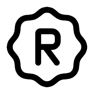 Letter R Waves Icon from Mynaui Line Set