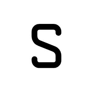 Letter S Icon from Mynaui Line Set