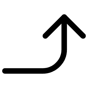 Long Arrow Right Up Icon from Iconoir Regular Set
