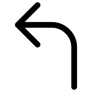 Long Arrow Up Left Icon from Iconoir Regular Set