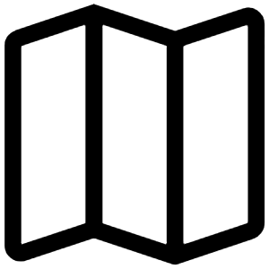 Map Icon from Iconoir Regular Set