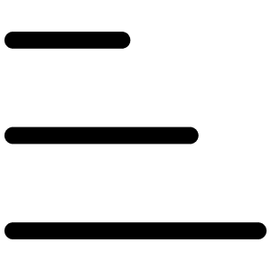 Menu Scale Icon from Iconoir Regular Set