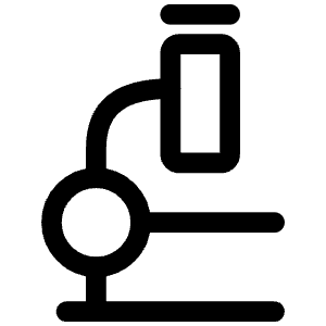 Microscope Icon from Iconoir Regular Set