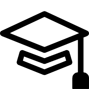 Mortarboard Icon from Bootstrap Set