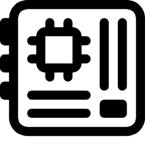Motherboard Icon from Bootstrap Set