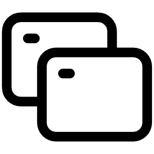 Multi Window Icon from Iconoir Regular Set