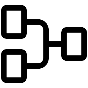 Network Left Icon from Iconoir Regular Set