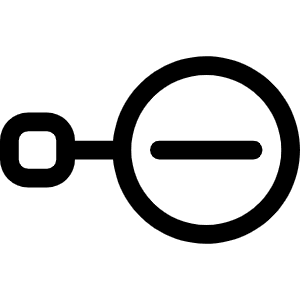 Node Minus Icon from Bootstrap Set